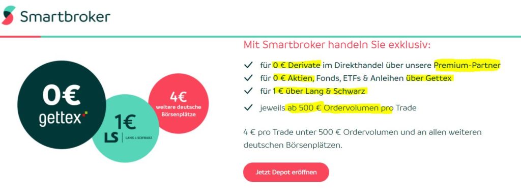 Smartbroker Knock-Out-Zertifikate