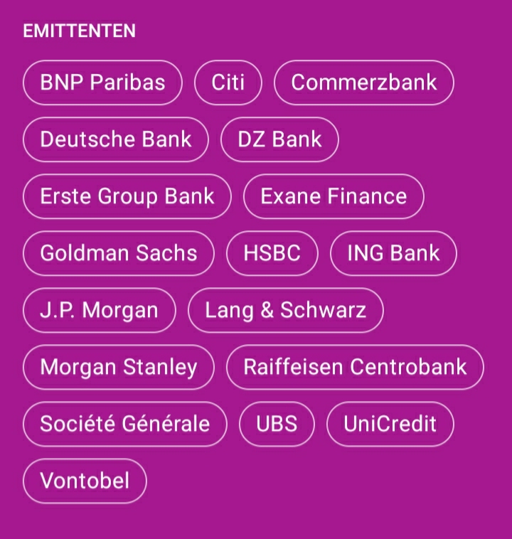 Wieviel kosten Knock-Out-Zertifikate 2021? Derivate Emittenten OnVista App