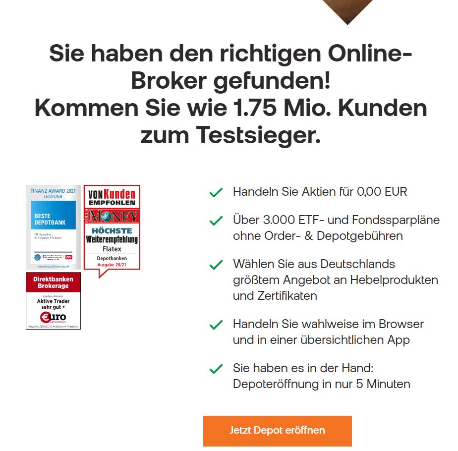 DER BESTE ONLINE-BROKER-VERGLEICH - Trendbetter.de