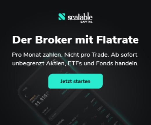 Pennystocks mit Potential 2022 finden Scalable Capital Flatrate Online-Broker
