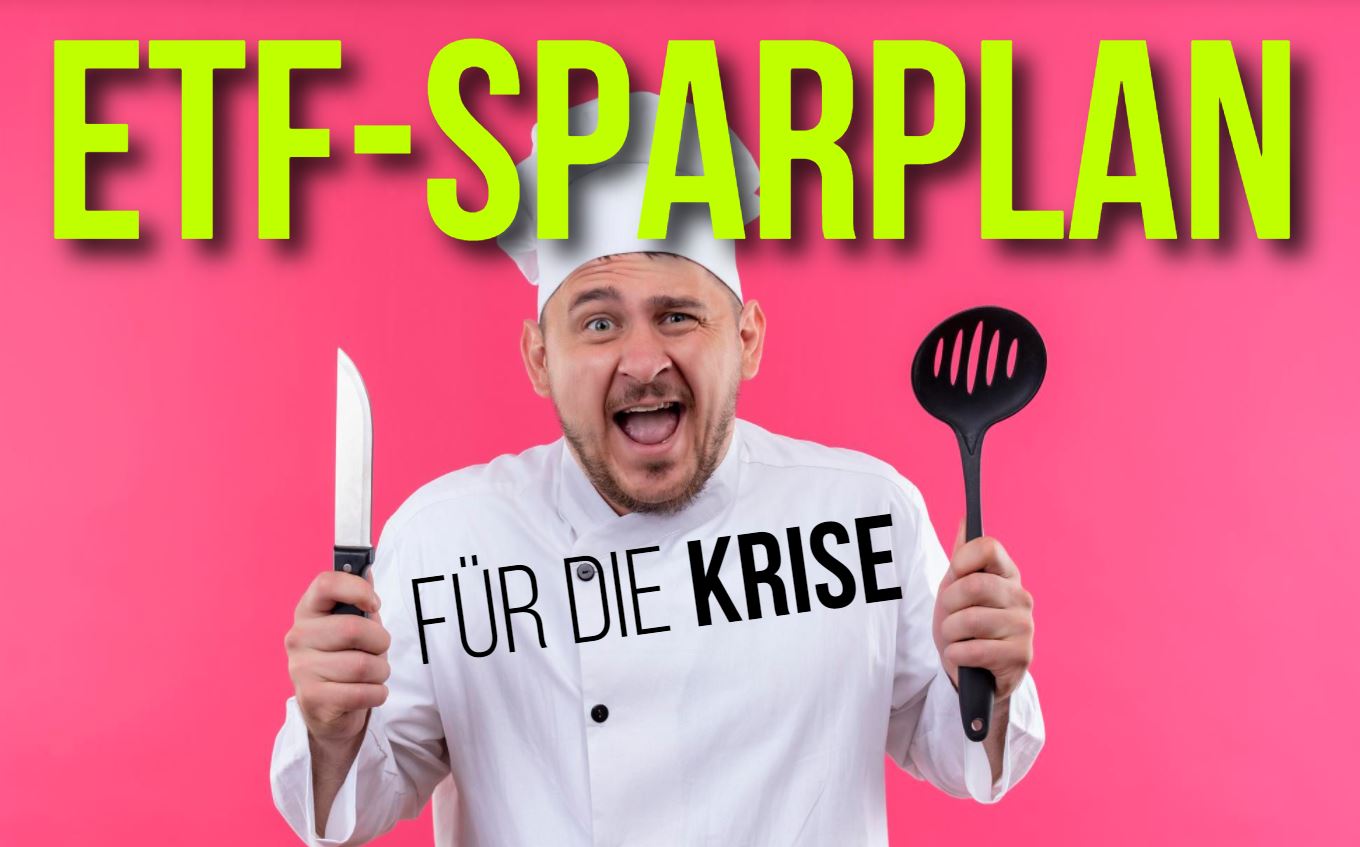 ETF-Sparplan in der Krise investieren