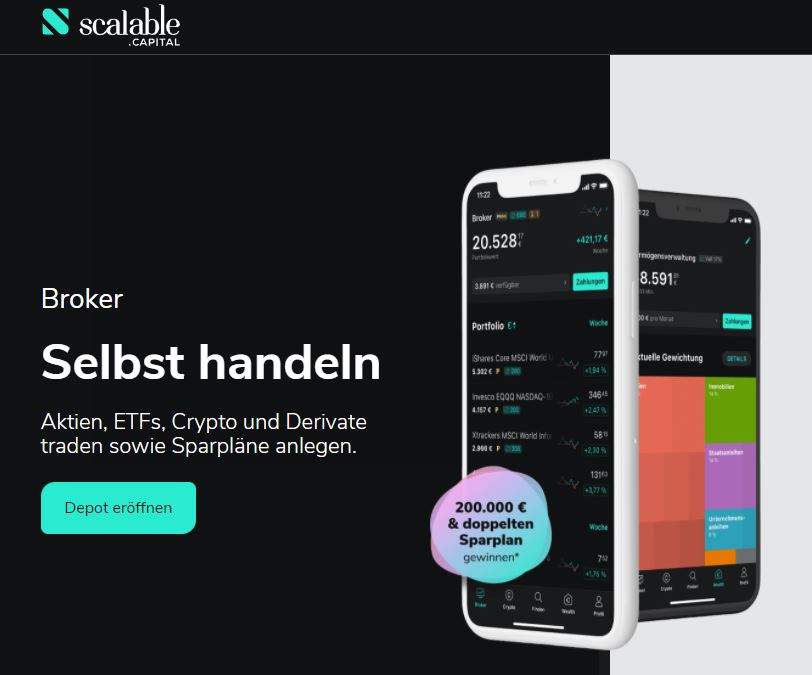 In welchen ETF-Sparplan soll ich in der Krise investieren? Scalable Capital ETF-Sparplan einrichten