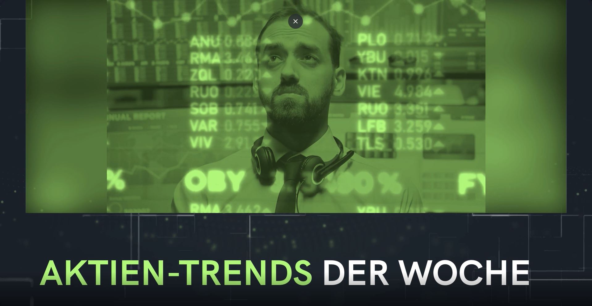 Aktien-Trends der Woche KW5