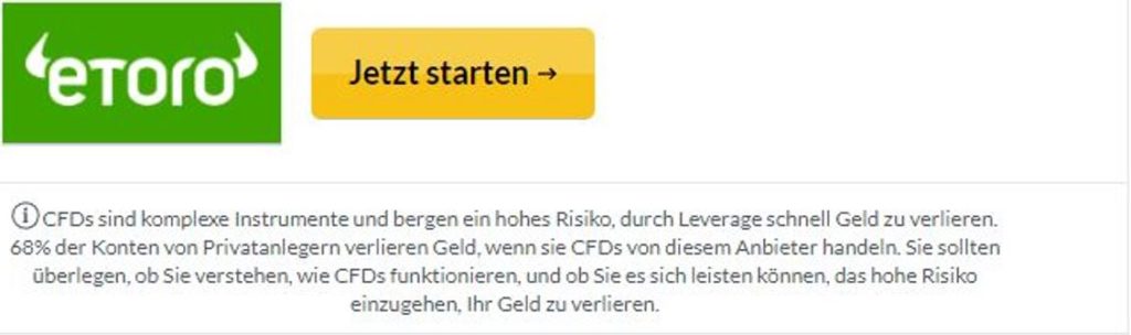 Plus500 vs. eToro EToro Konot eröffnen für CFD-Handel