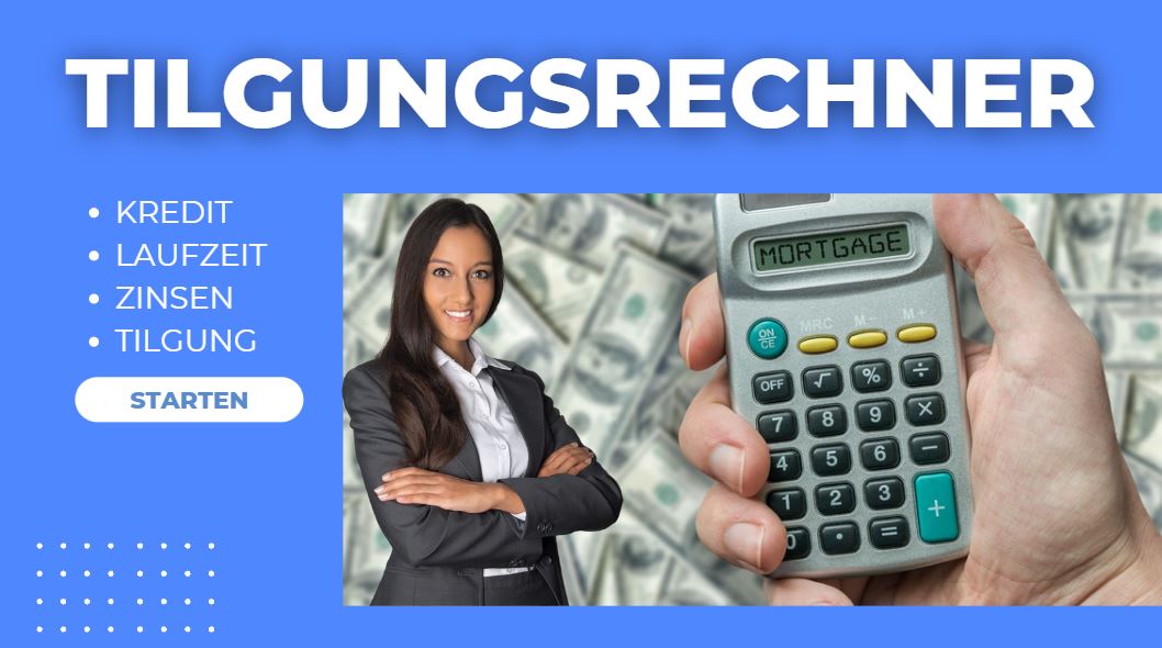 Tilgungsplan erstellen mit dem Online-Tilgungsrechner Tilgungsrechner