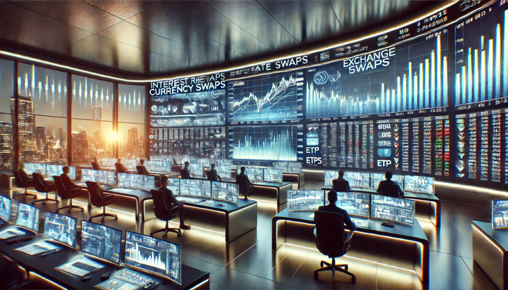 Swaps handeln an der Börse über einen Online-Broker Swaps handeln an der Börse